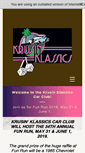 Mobile Screenshot of krusinklassics.net